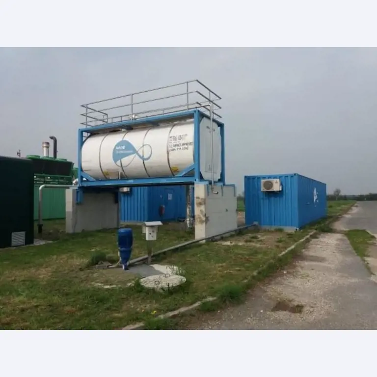 Technological equipment for the pre-preparation of feedstock for a biogas plant-1